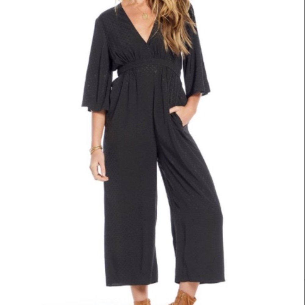Saltwater Luxe NWOT Black Star Jumpsuit Romper